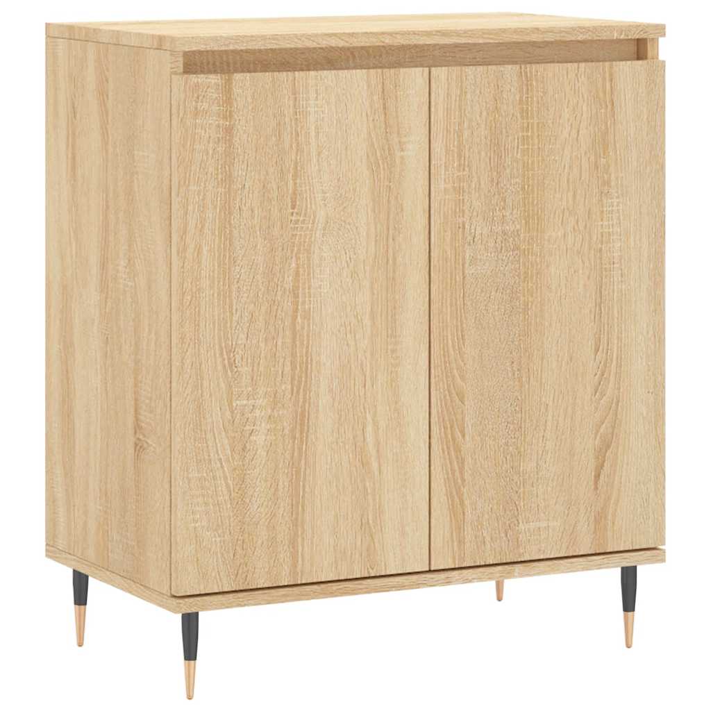skænk 60x35x70 cm konstrueret træ sonoma-eg