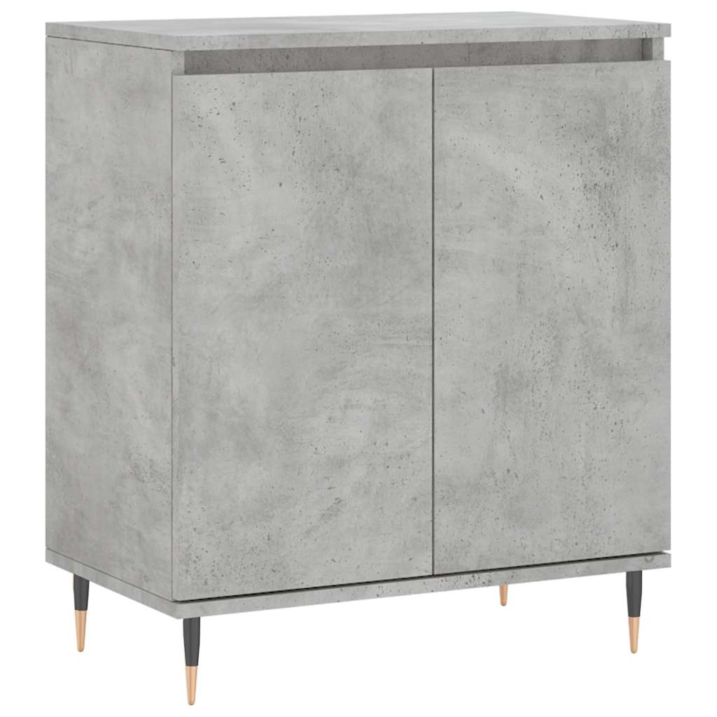 skænk 60x35x70 cm konstrueret træ betongrå