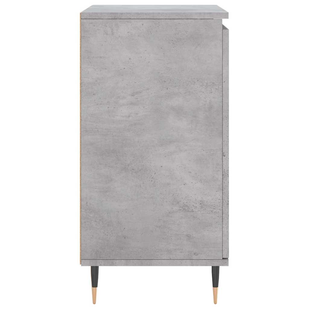 skænk 60x35x70 cm konstrueret træ betongrå