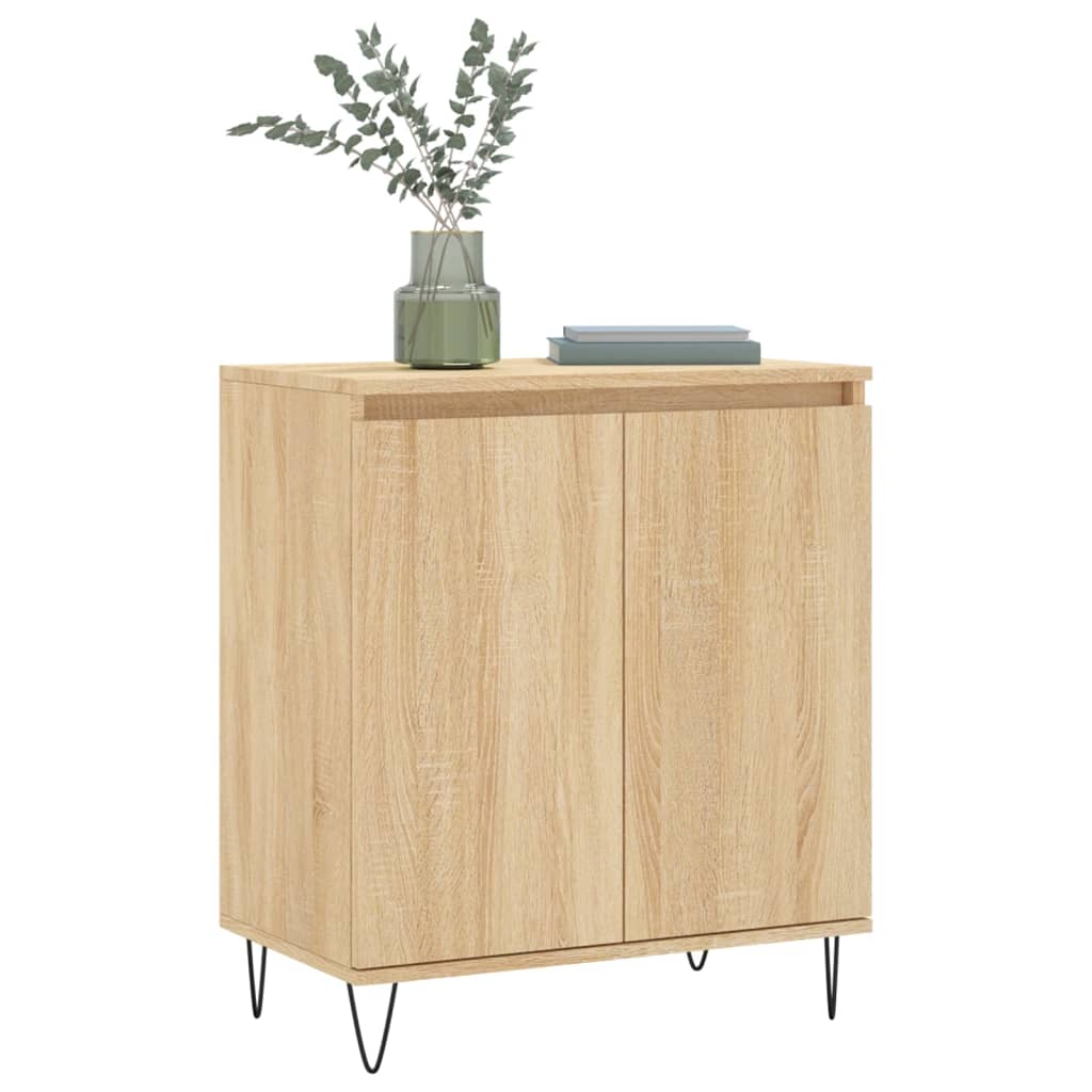 skænk 60x35x70 cm konstrueret træ sonoma-eg