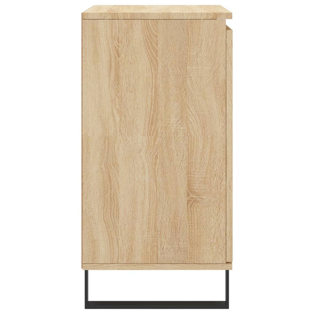 skænk 60x35x70 cm konstrueret træ sonoma-eg
