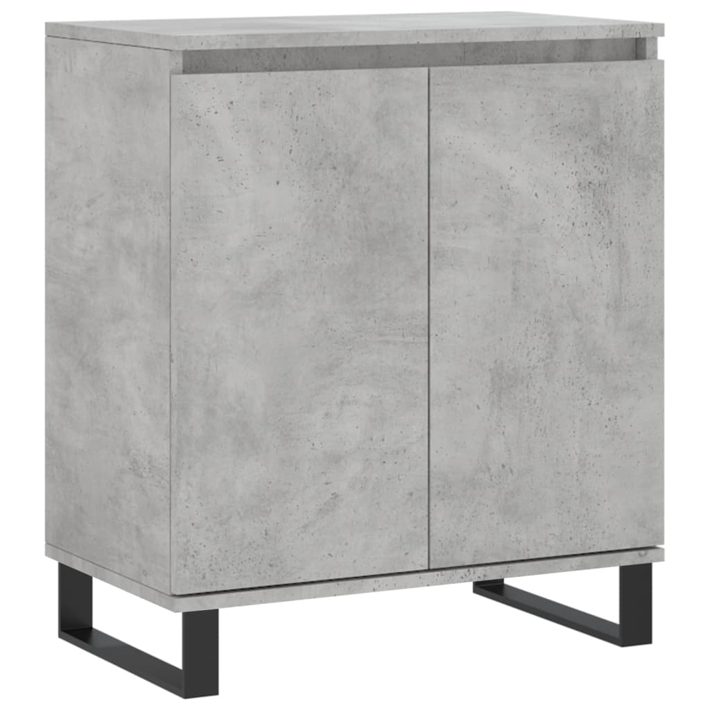 skænk 60x35x70 cm konstrueret træ betongrå