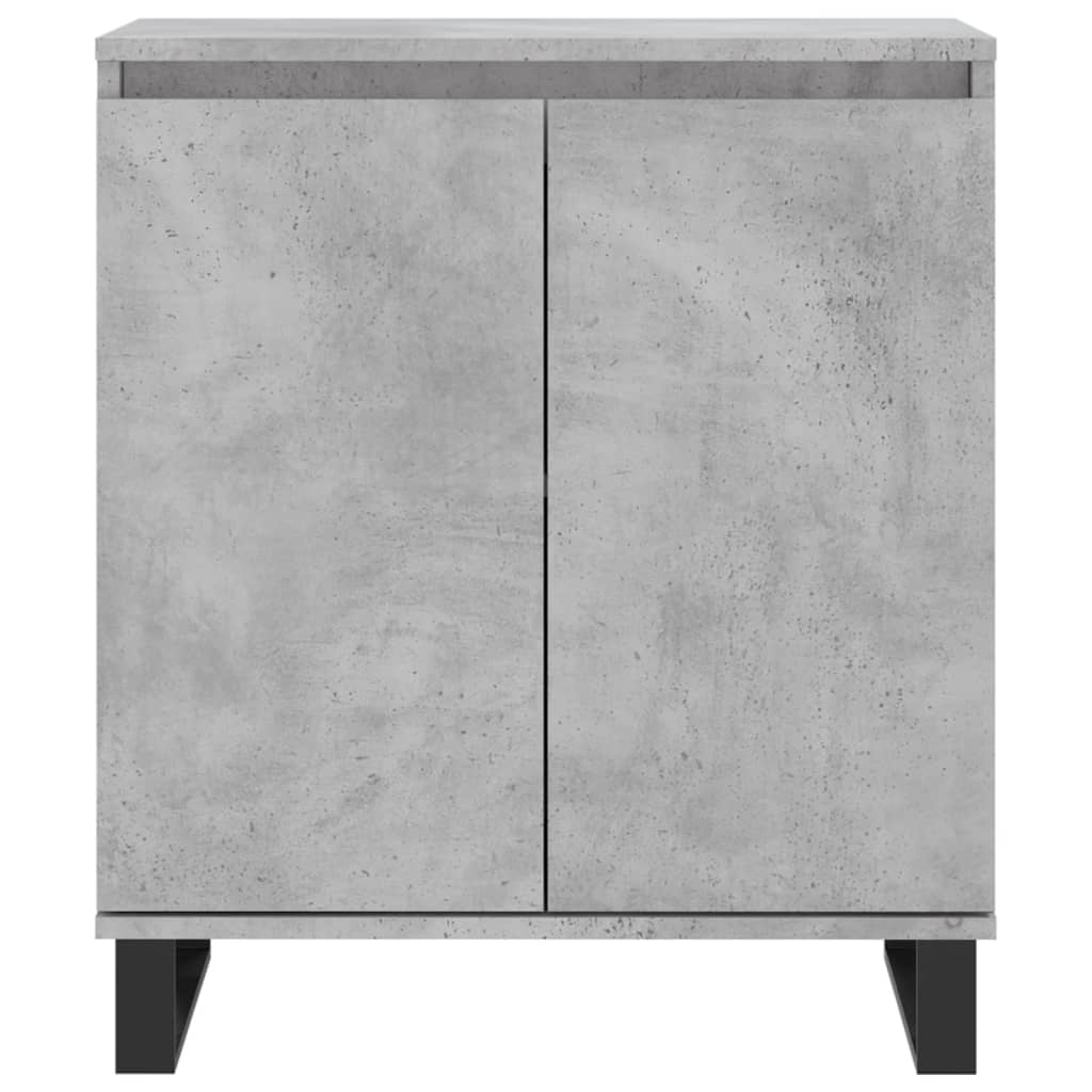 skænk 60x35x70 cm konstrueret træ betongrå