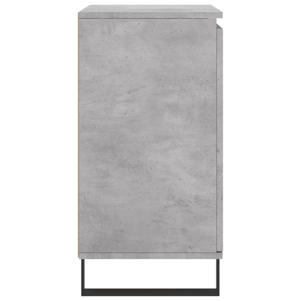 skænk 60x35x70 cm konstrueret træ betongrå