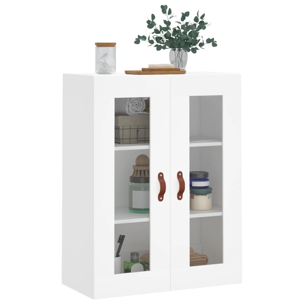 væghængt skab 69,5x34x90 cm hvid