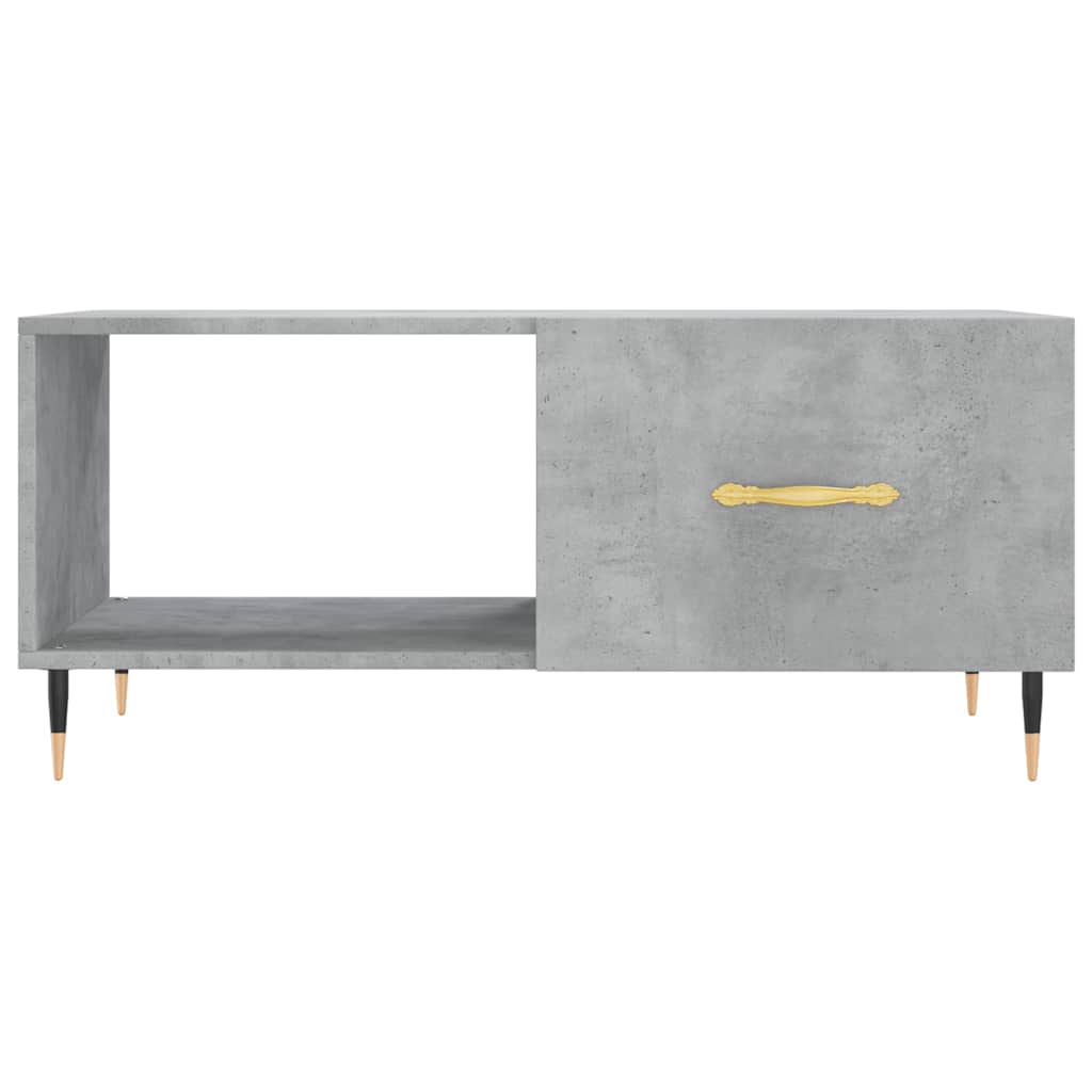 sofabord 90x50x40 cm konstrueret træ betongrå