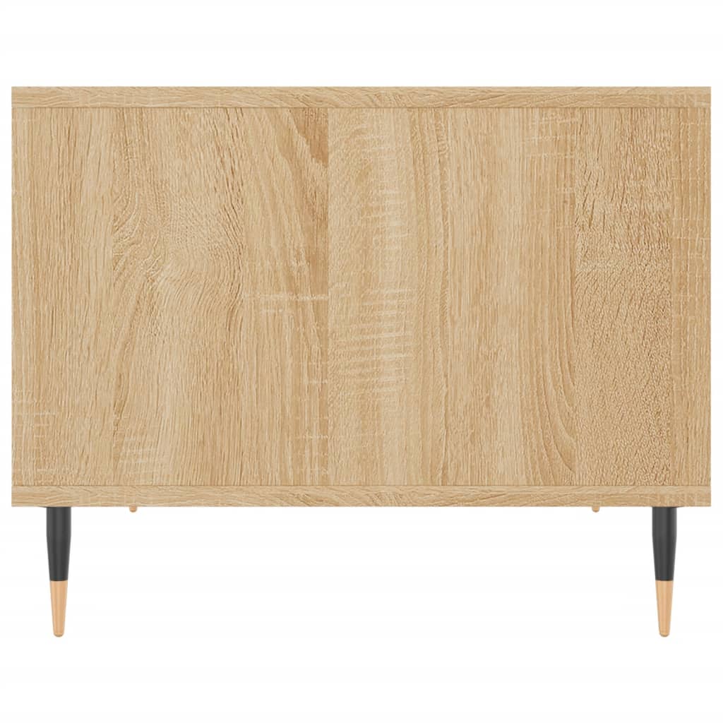sofabord 60x50x40 cm konstrueret træ sonoma-eg