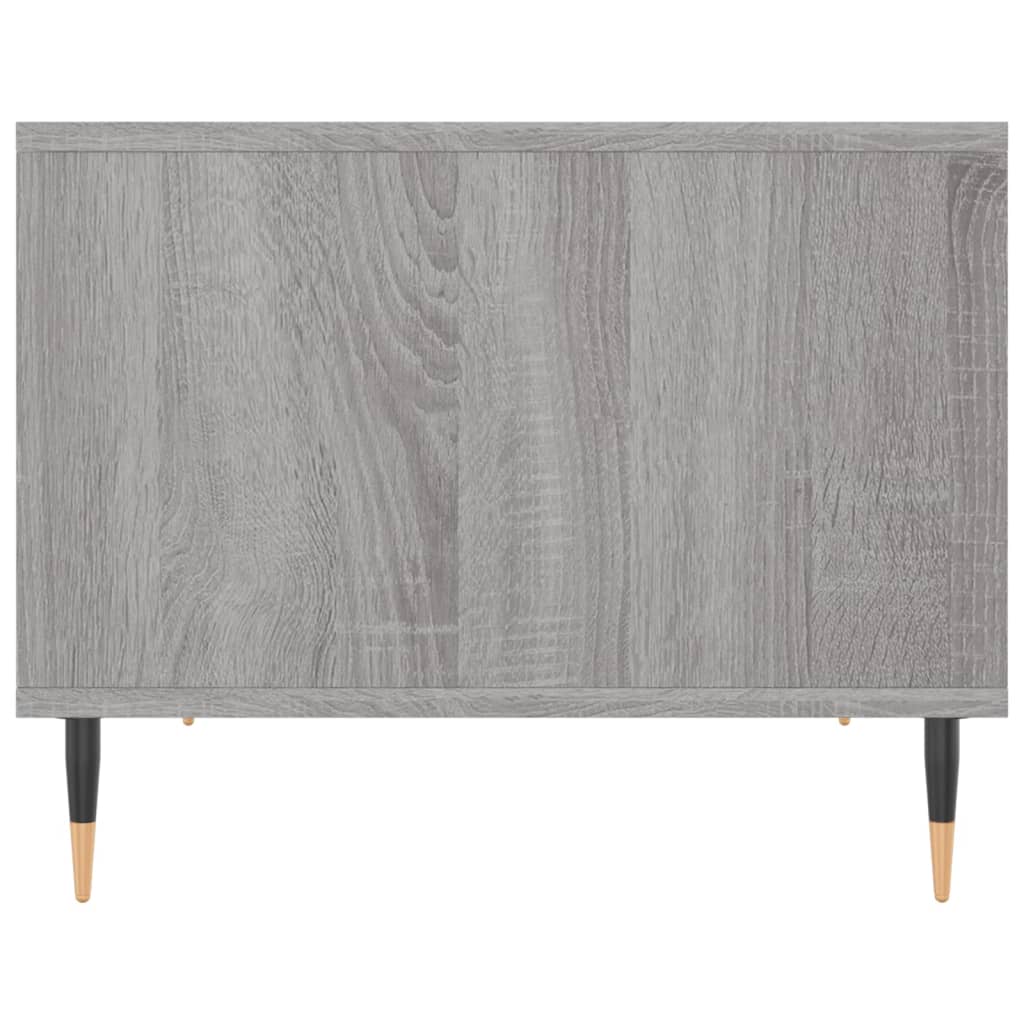 sofabord 60x50x40 cm konstrueret træ grå sonoma-eg