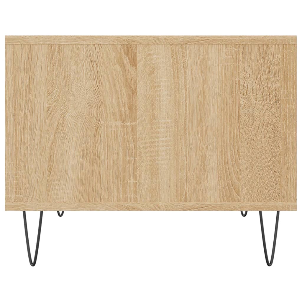 sofabord 60x50x40 cm konstrueret træ sonoma-eg
