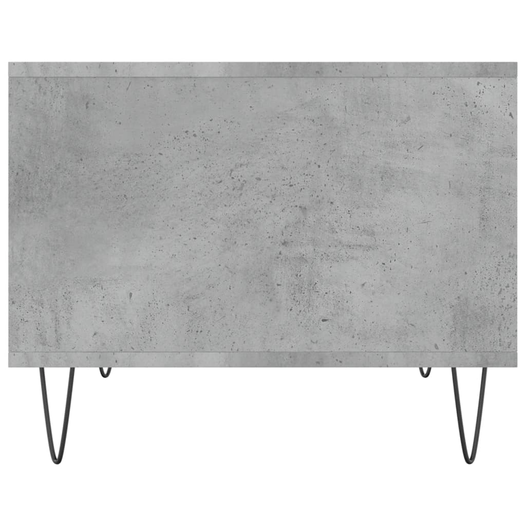 sofabord 60x50x40 cm konstrueret træ betongrå