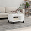 sofabord 60x50x40 cm konstrueret træ hvid