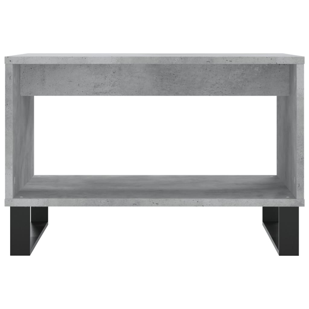 sofabord 60x50x40 cm konstrueret træ betongrå
