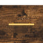 skobænk 102x35x55 cm konstrueret træ røget egetræsfarve