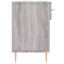 skobænk 102x35x55 cm konstrueret træ grå sonoma-eg