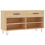 skobænk 102x35x55 cm konstrueret træ sonoma-eg