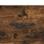 skobænk 102x35x55 cm konstrueret træ røget egetræsfarve