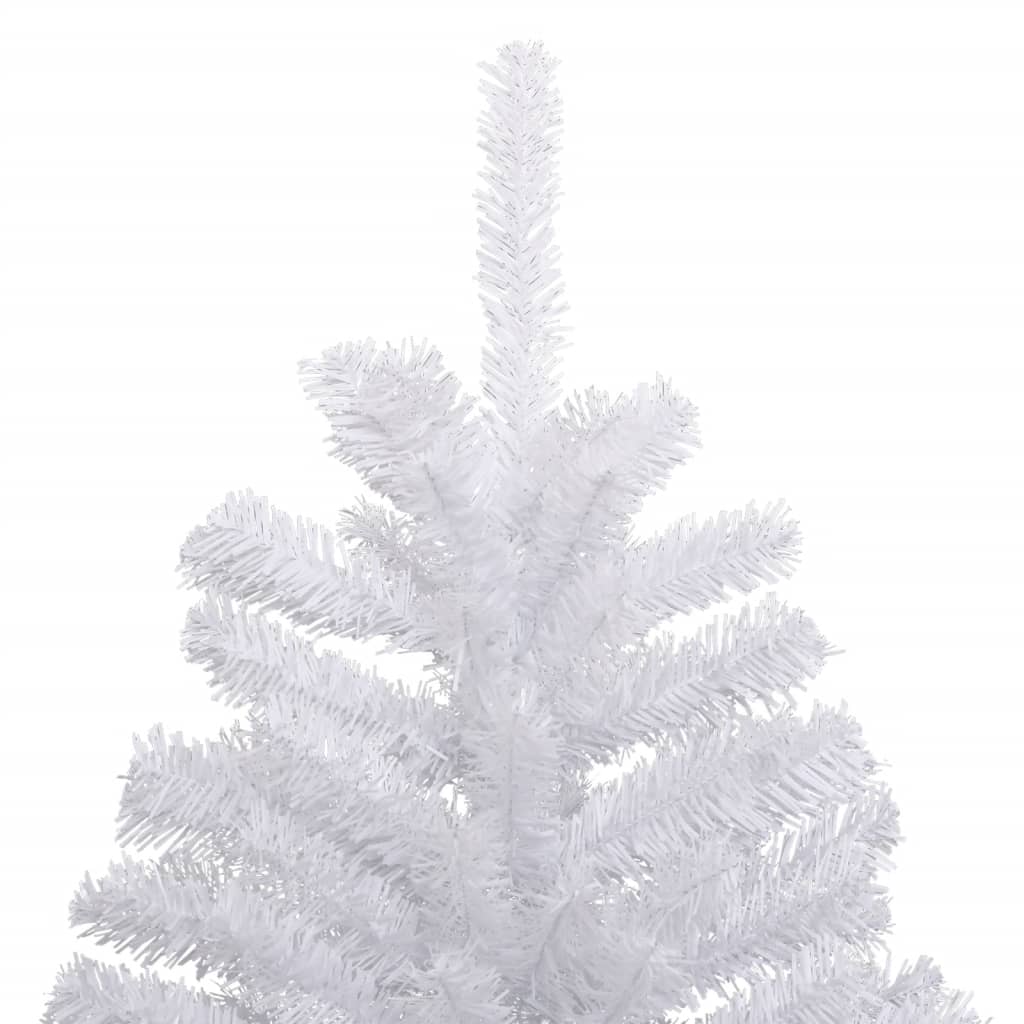 kunstigt juletræ med sne 120 cm hængslet