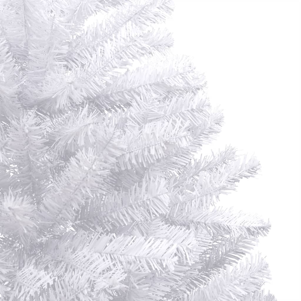 kunstigt juletræ med sne 120 cm hængslet