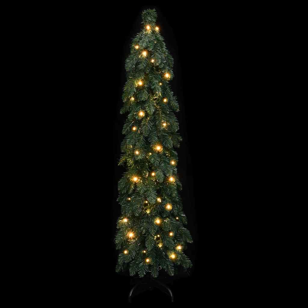 kunstigt juletræ med 60 LED'er 120 cm