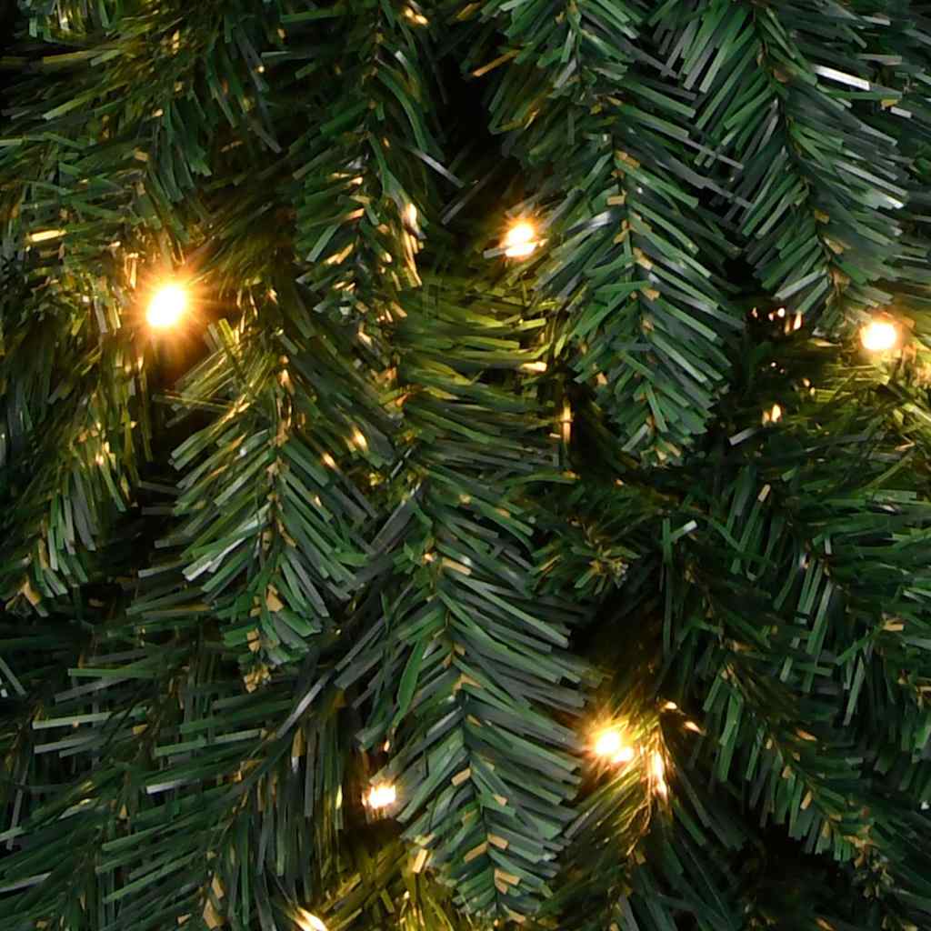 kunstigt juletræ med 60 LED'er 120 cm