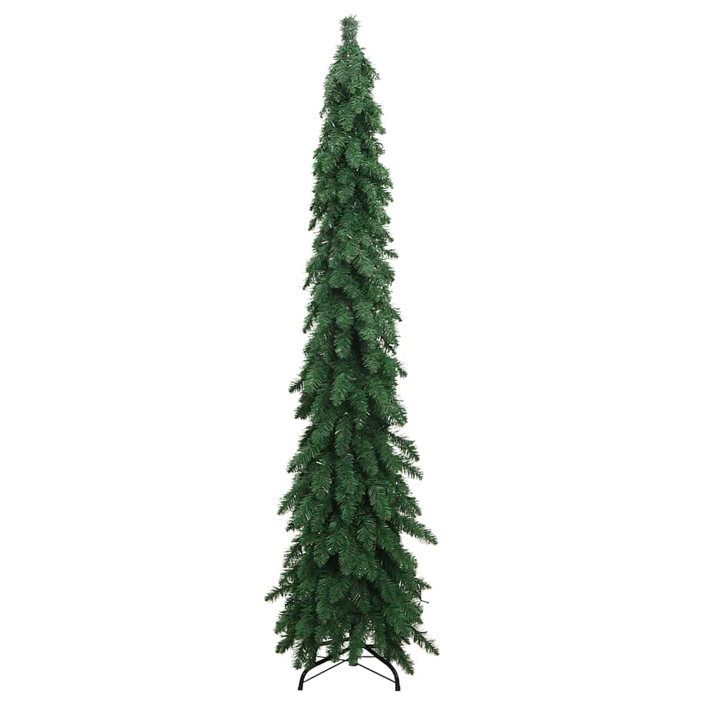 kunstigt juletræ med 130 LED'er 210 cm