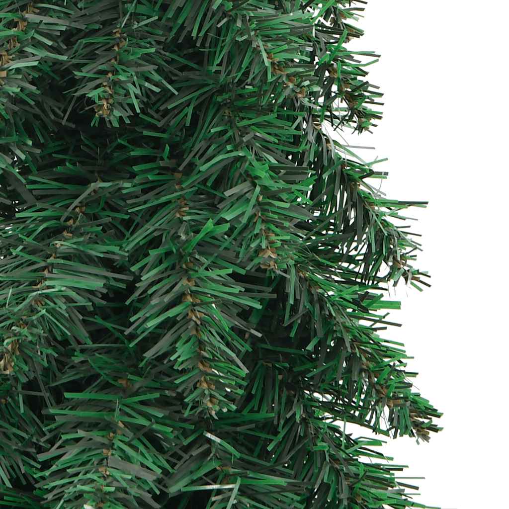 kunstigt juletræ med 130 LED'er 210 cm