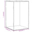 displaykasse transparent 14x14x22 cm akryl