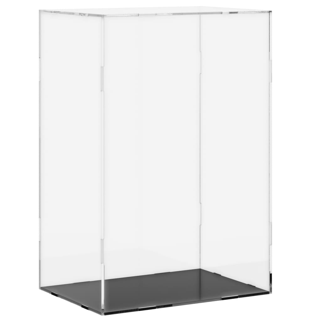 displaykasse transparent 17x12x25 cm akryl