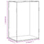 displaykasse transparent 17x12x25 cm akryl