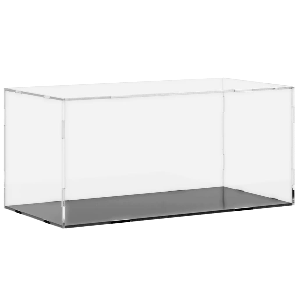 displaykasse transparent 24x12x11 cm akryl