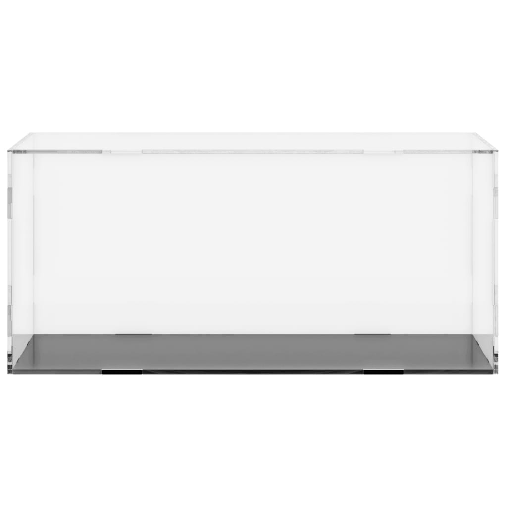 displaykasse transparent 24x12x11 cm akryl