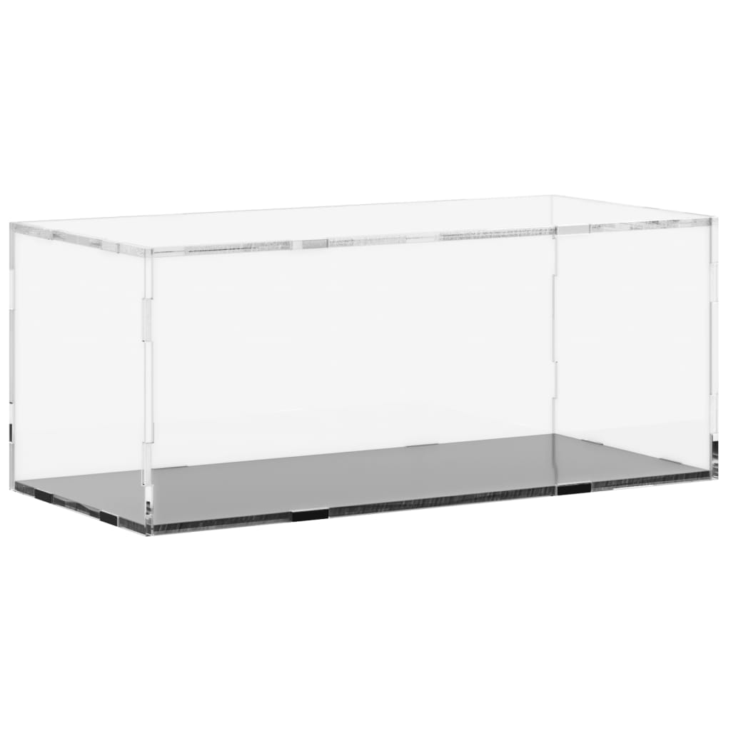 displaykasse transparent 34x16x14 cm akryl