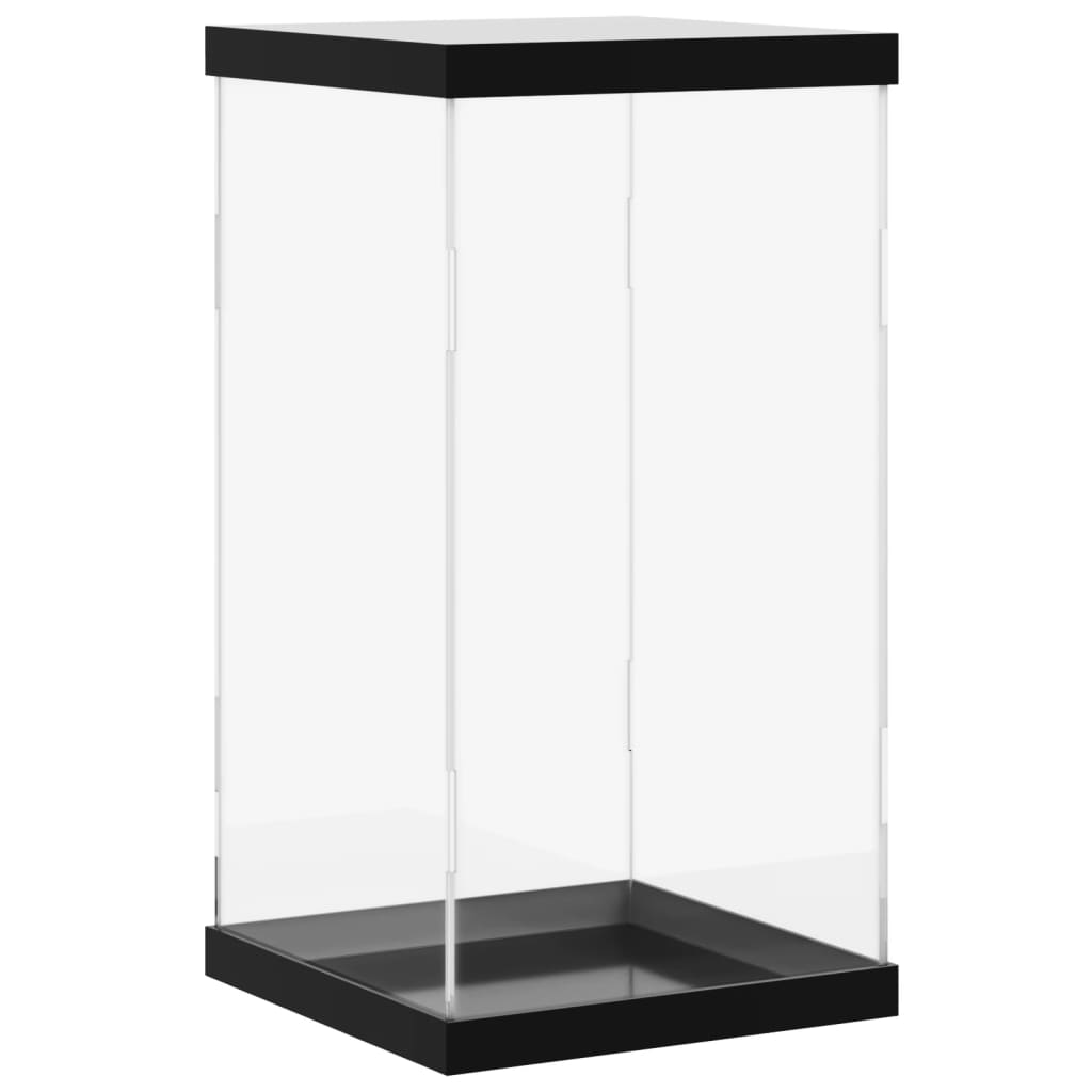 montre 20x20x38 cm akryl transparent