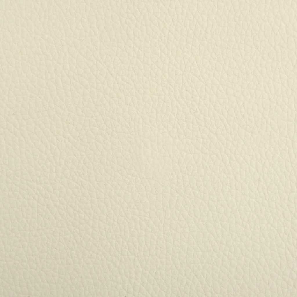 sofa til børn 50x40x30 cm kunstlæder cremefarvet