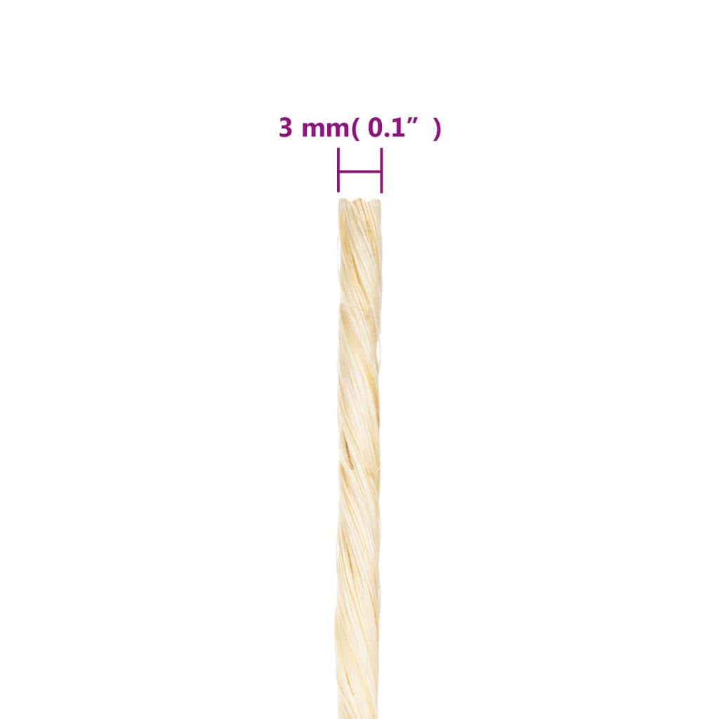 reb 100 % sisal 3 mm 200 m