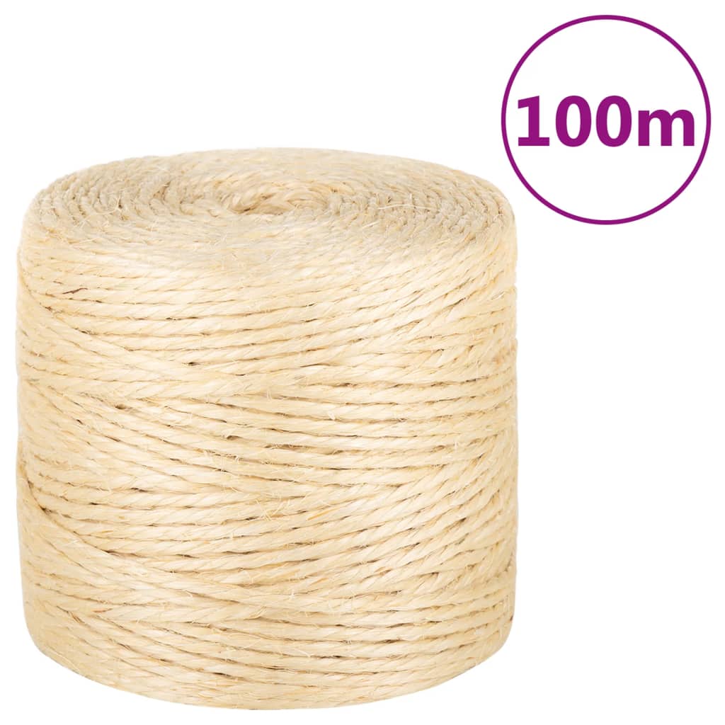 reb 100 % sisal 4 mm 100 m