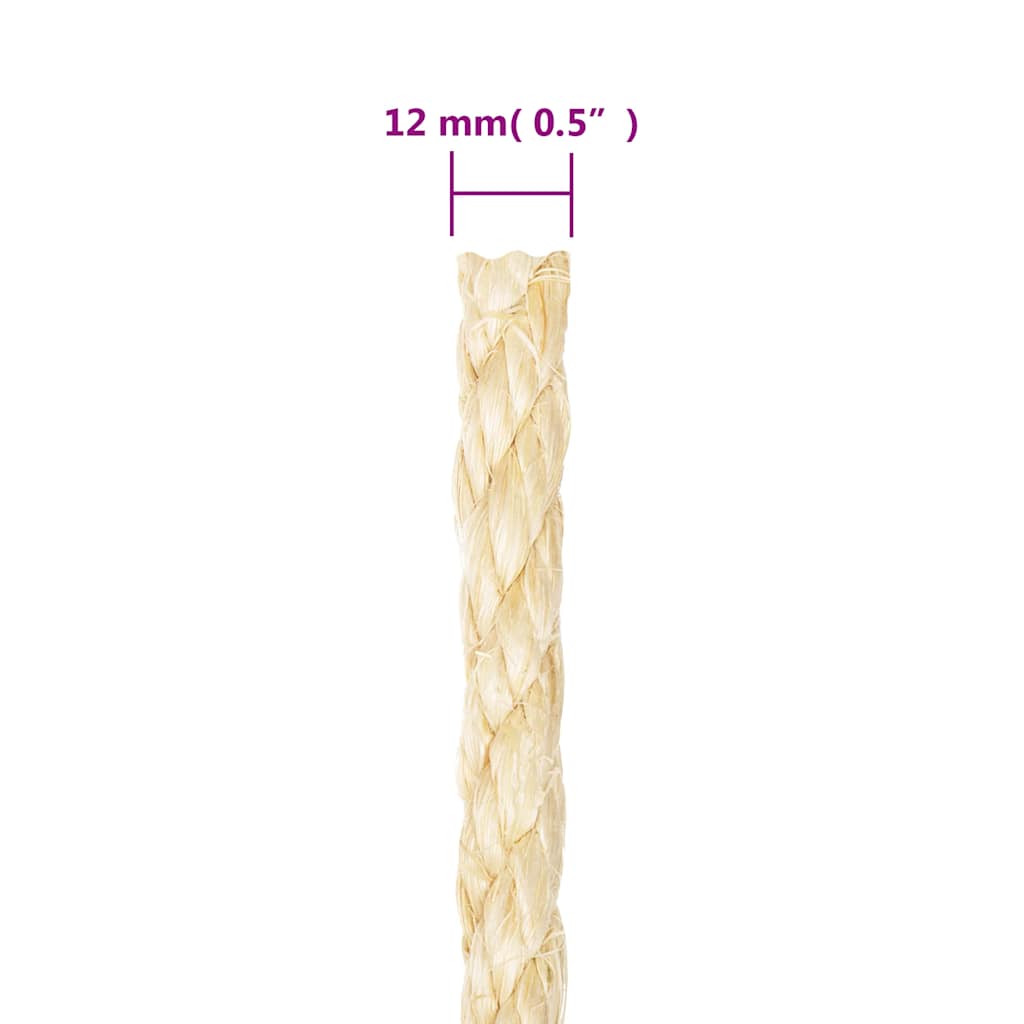 reb 100 % sisal 12 mm 25 m