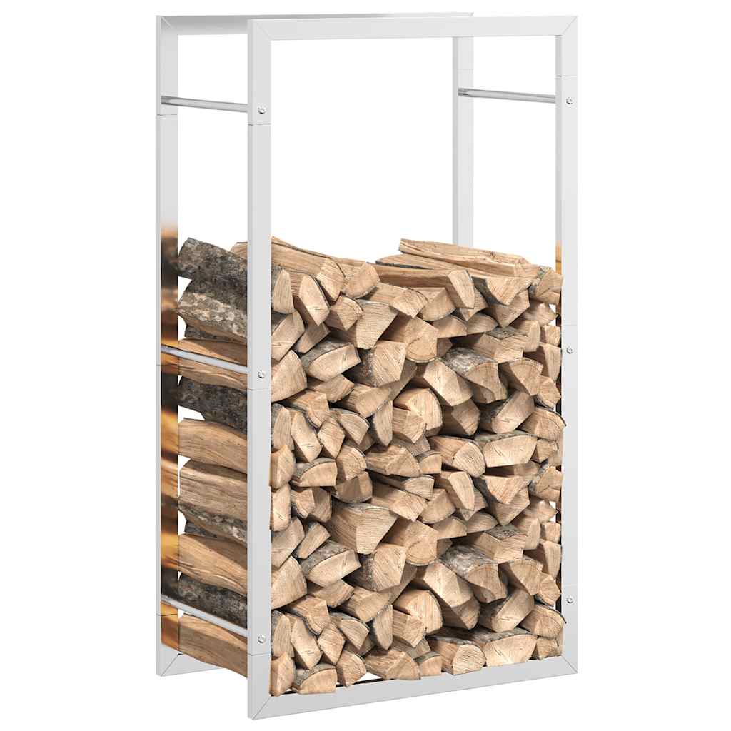 brændestativ 50x28x94 cm rustfrit stål