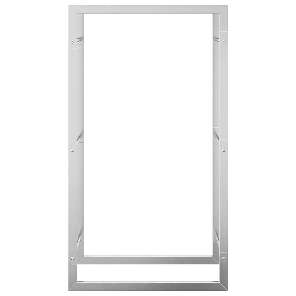 brændestativ 50x28x94 cm rustfrit stål