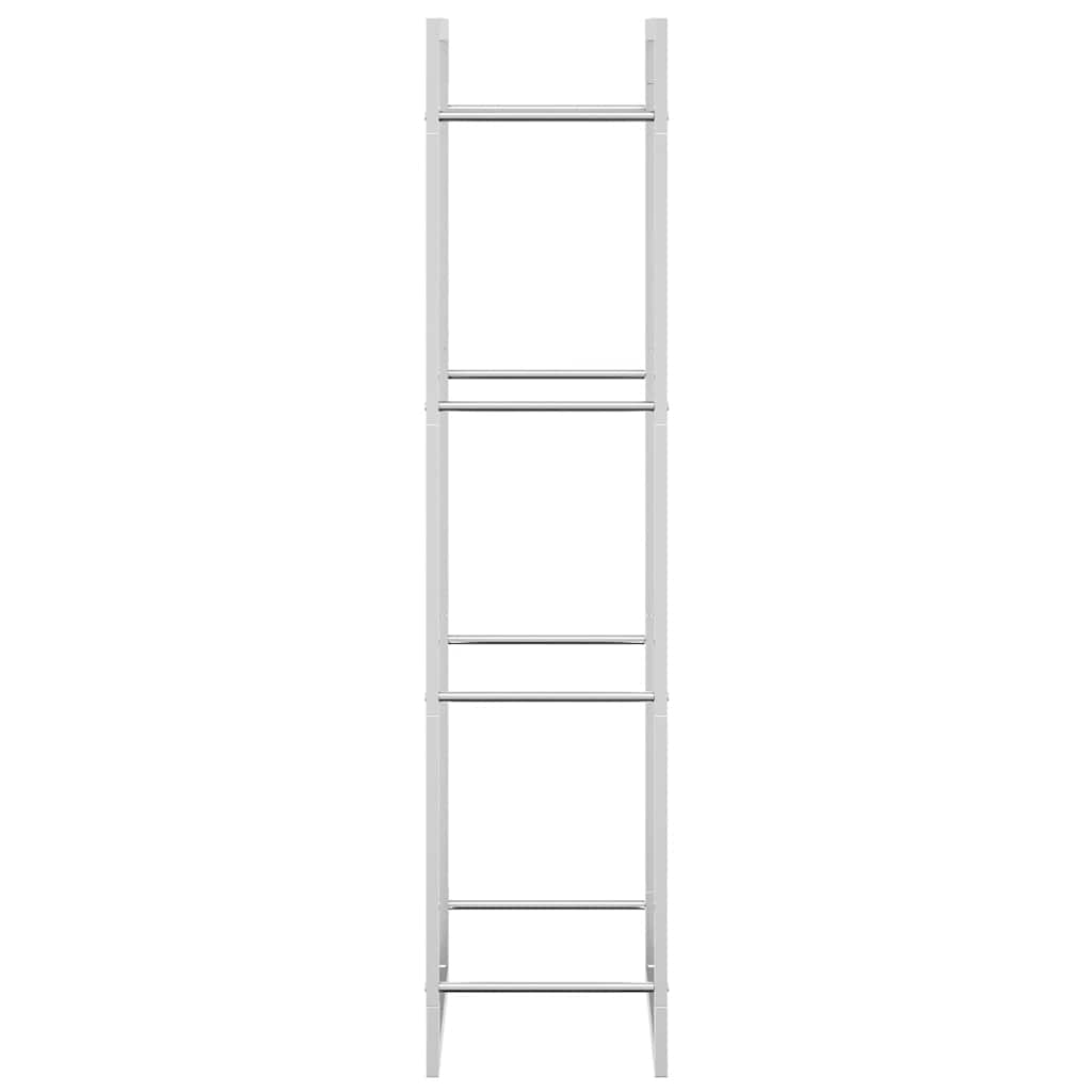 brændestativ 50x28x132 cm rustfrit stål