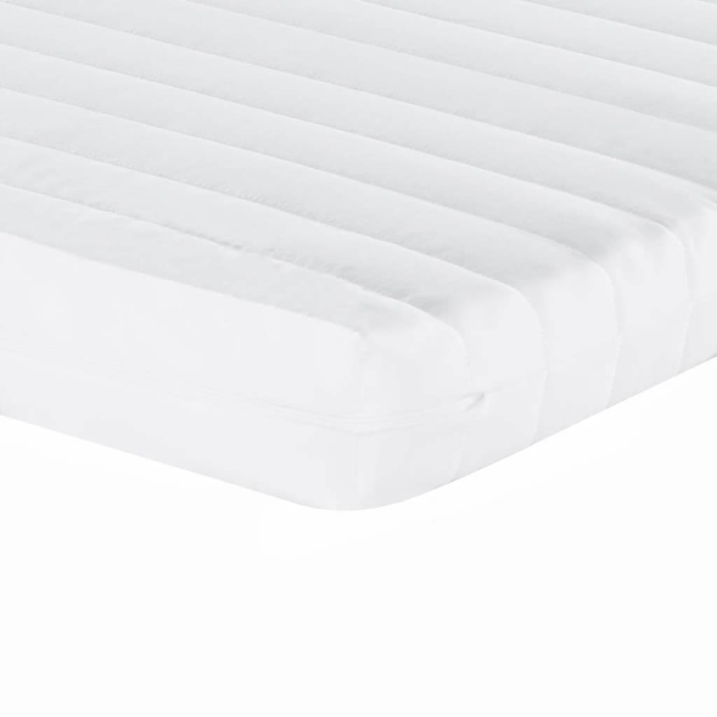 daybed med udtræk og skuffer 80x200 cm stof cremefarvet