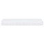 daybed med madras 90x200 cm stof cremefarvet