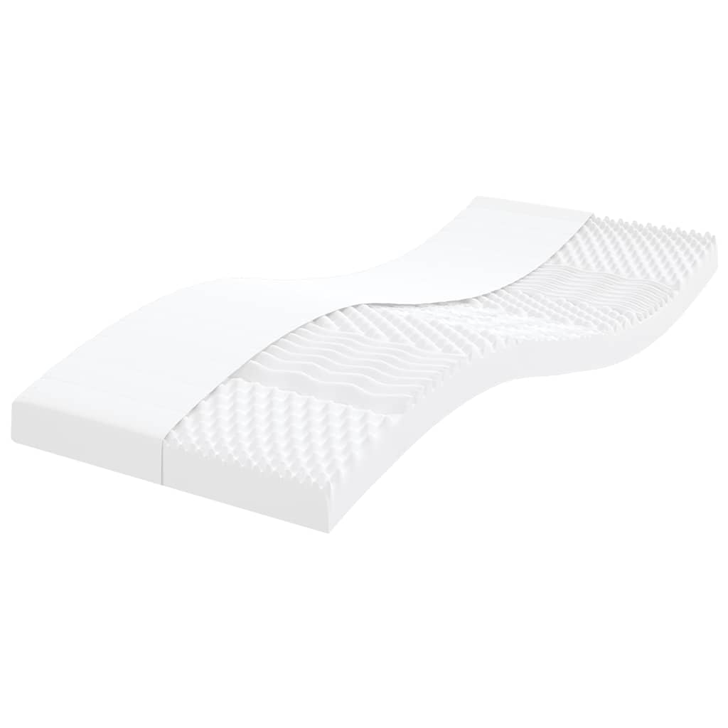 daybed med udtræk og madras 100x200 cm velour gul