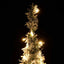 kunstigt juletræ med sne 100 LED'er 150 cm pop op-funktion