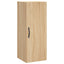 skab 34,5x34x180 cm konstrueret træ sonoma-eg