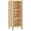 skab 34,5x34x180 cm konstrueret træ sonoma-eg