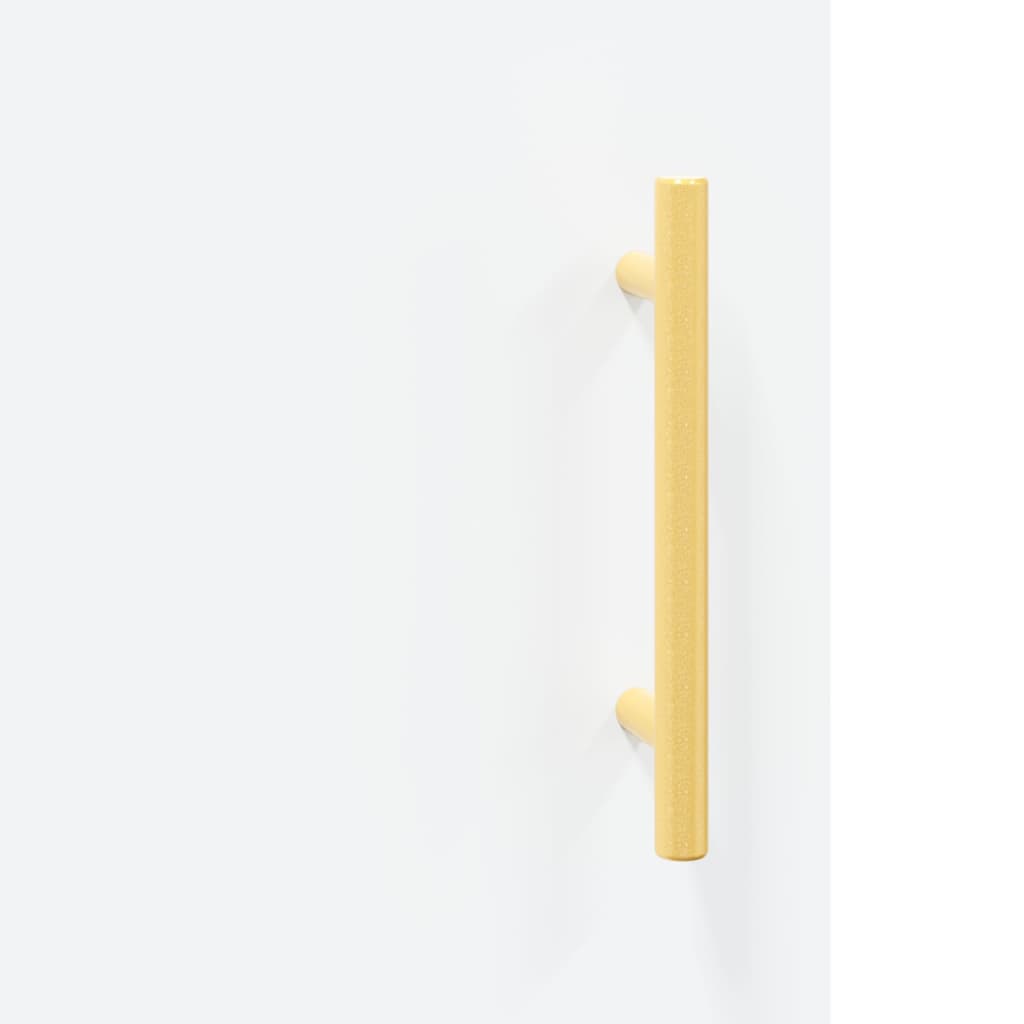 skab 34,5x34x180 cm konstrueret træ hvid