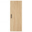 skab 34,5x34x180 cm konstrueret træ sonoma-eg