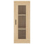 skab 34,5x34x180 cm konstrueret træ sonoma-eg