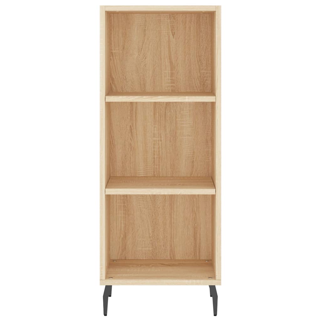 skab 34,5x34x180 cm konstrueret træ sonoma-eg